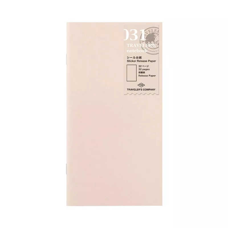 031 Sticker Release Paper, Traveler’s Company