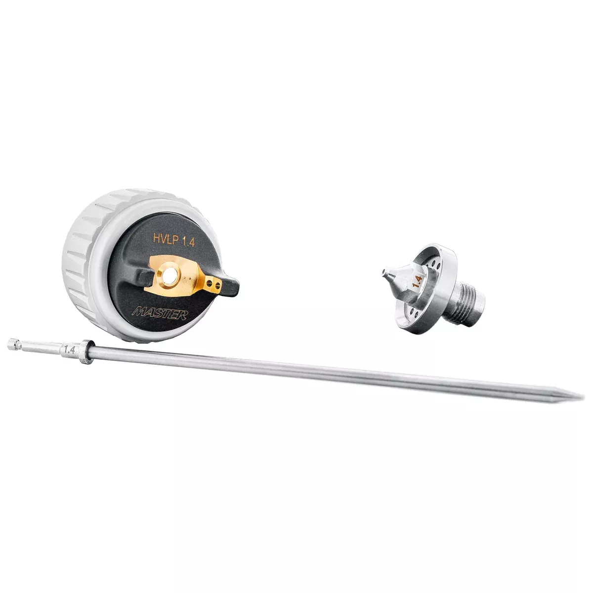 1.4 mm Needle, Fluid Nozzle and Air Cap Set Only - Fits a PRO-44 High Performance HVLP Spray Gun