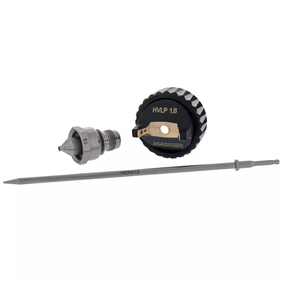 1.8 mm Needle, Fluid Nozzle and Air Cap Atomizing Set Only for PRO-88 HVLP Spray Gun