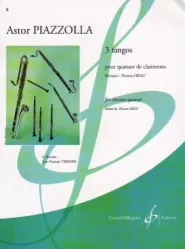 3 Tangos - Clarinet Quartet