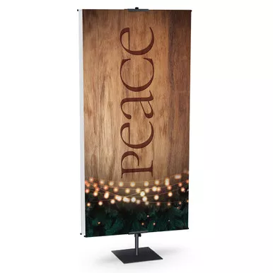 Church Banner - Pine Wood Advent - Peace