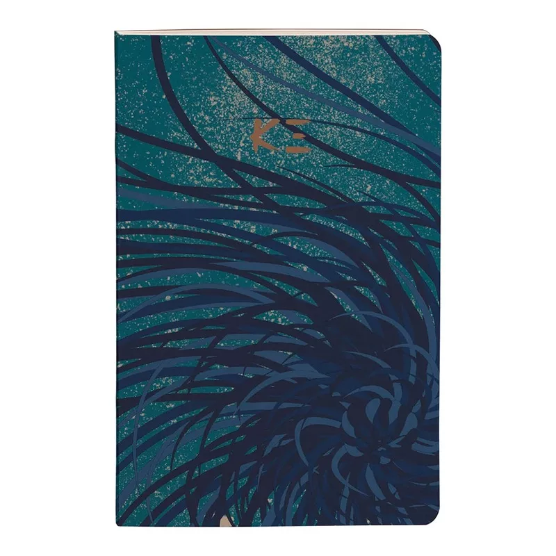 CLAIREFONTAINE x K3 Maiko Blue Stapled Notebook 11x17cm 32s Assorted
