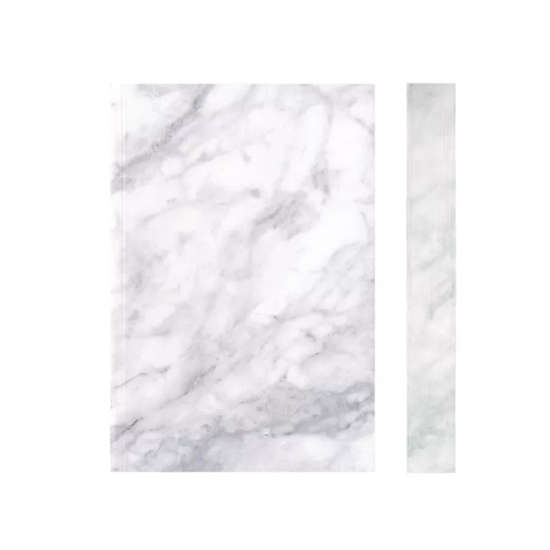 *Clearance* Daycraft Slab Lined Notebook (A6, Statuario Marble)