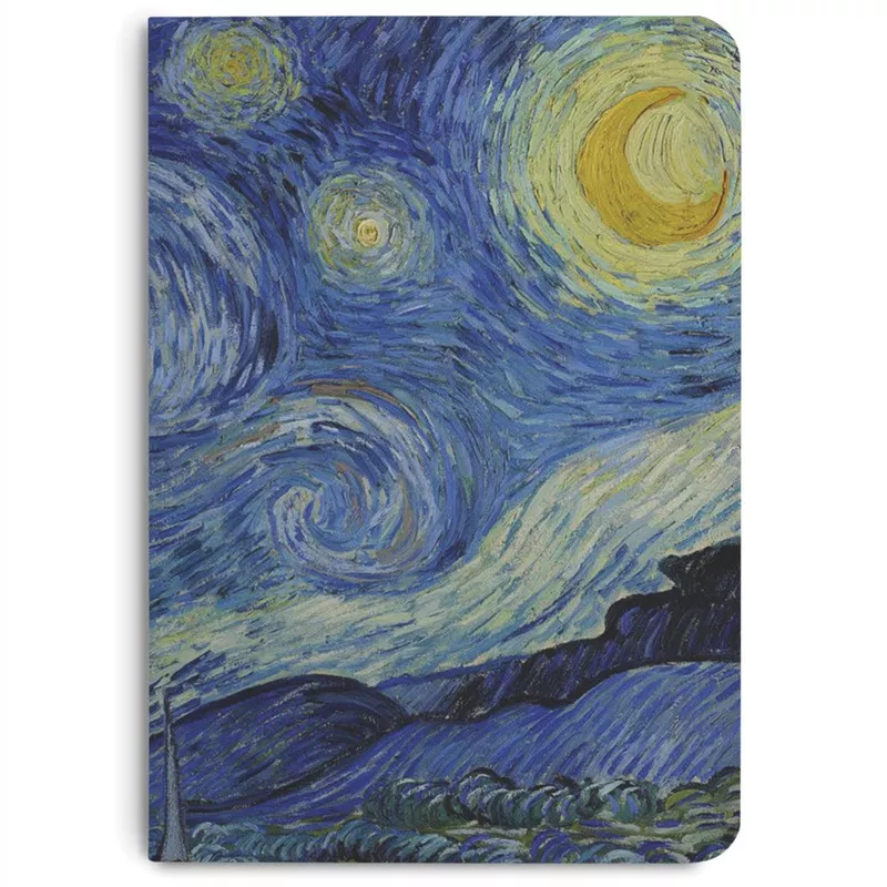 *Clearance* MEMMO A5 Notebook – The Starry Night, Blank