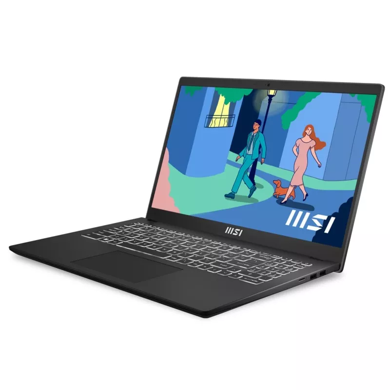 (Commercial) MSI Modern Series Notebook 15.6′ FHD Intel Core 5 processor 120U DDR IV 8GB*2 (3200MHz) 512GB SSD Windows11 Pro Intel Graphics