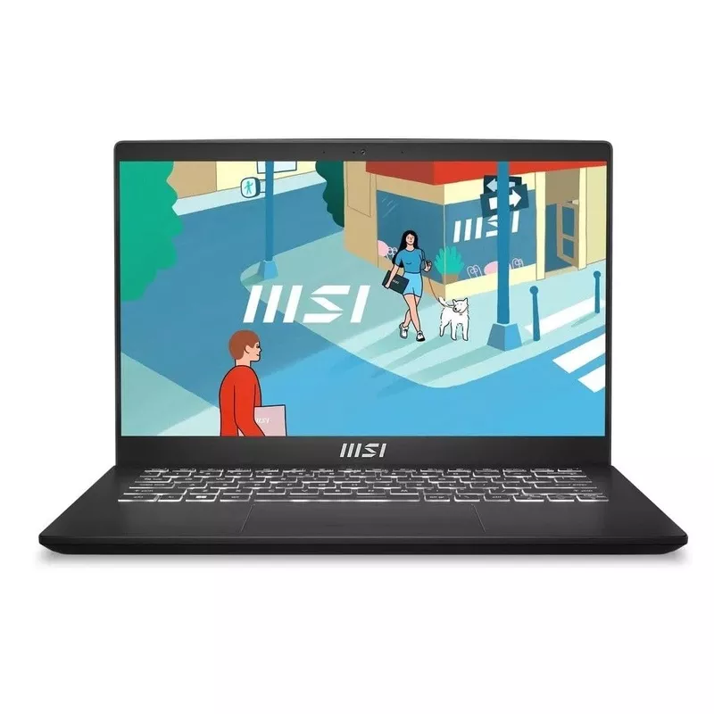 (Commercial) MSI Modern Series Notebook 15.6′ FHD Intel Raptor Lake i7-1355U Onboard DDR4 16GB 512GB SSD Windows11 Pro Intel Iris Xe Graphics