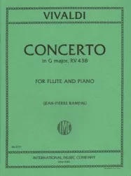 Concerto in G Major, RV 438 - Flute and Piano