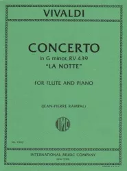 Concerto in G Minor, RV439, "La Notte" - Flute and Piano