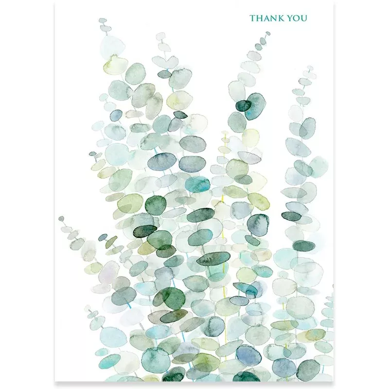 Eucalyptus Thank You Card