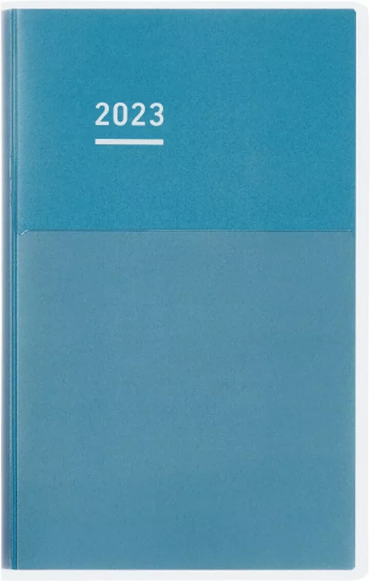 Jibun Days 2023 Planner - A5 Slim (Blue)
