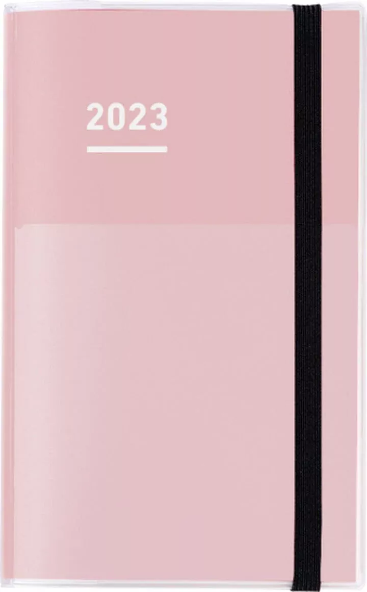 Jibun Techo 2023 Planner 3-in-1 Kit - A5 Slim (Pink)
