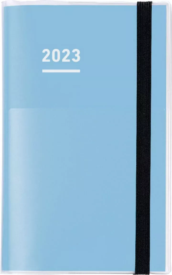 Jibun Techo 2023 Planner 3-in-1 Kit - B6 Slim (Blue)