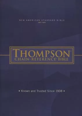 NASB 1977 Thompson Chain-Reference Bible, Hardcover