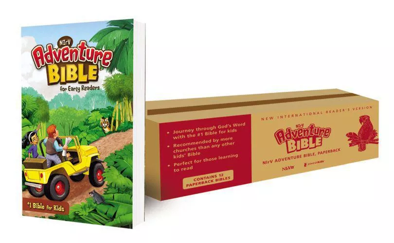 NIrV Adventure Bible for Early Readers, Case of 12