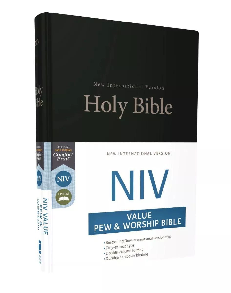 NIV, Church Bible (Value Pew Bible), Hardcover