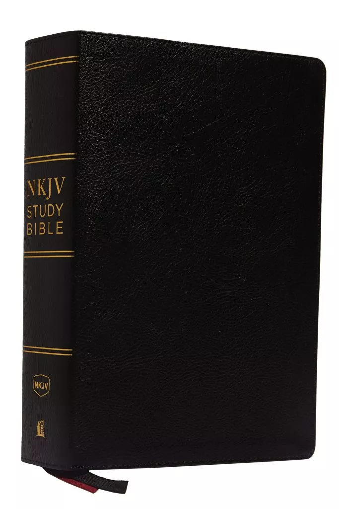 NKJV Study Bible, Classic Edition, Black Premium Bonded Leather