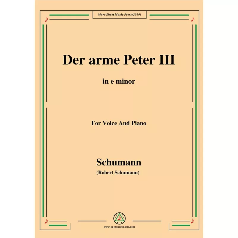 Schumann-Der arme Peter 3