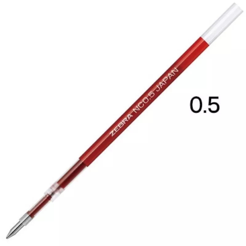 Zebra bLen Emulsion Ink Pen 0.5 Refill – Red FQ12850892
