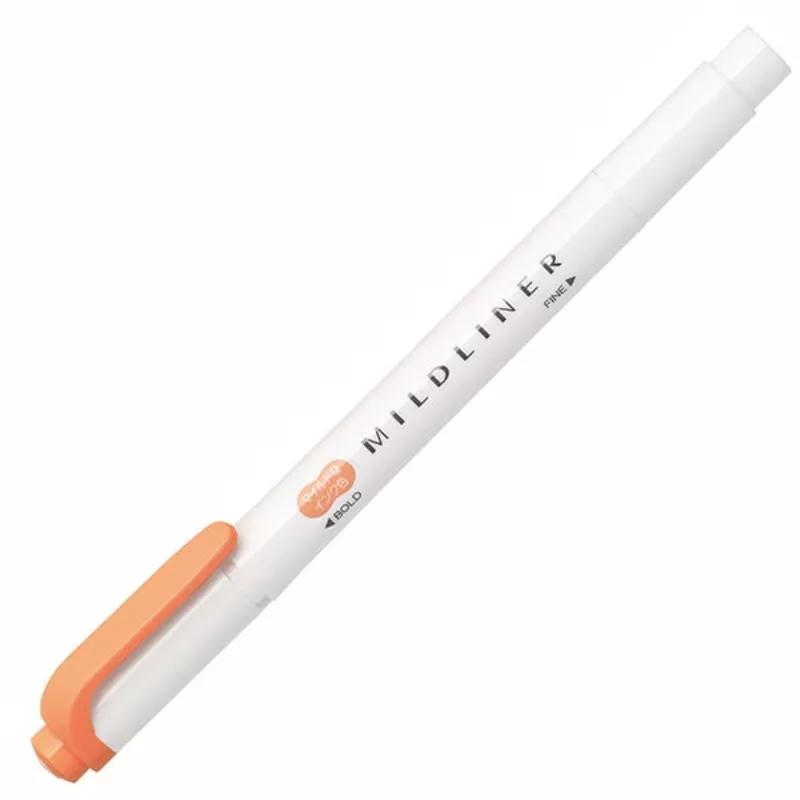 Zebra Mildliner Double Ended Highlighter – Apricot FQ12852927